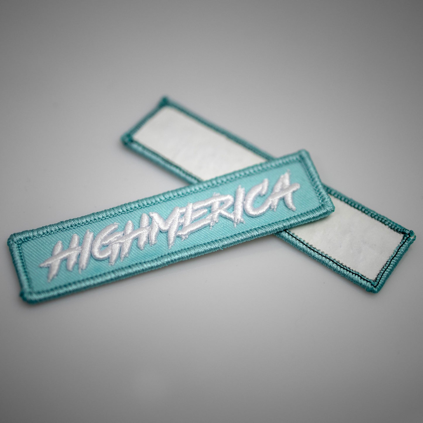 HIGHMERICA Teal patch image 2