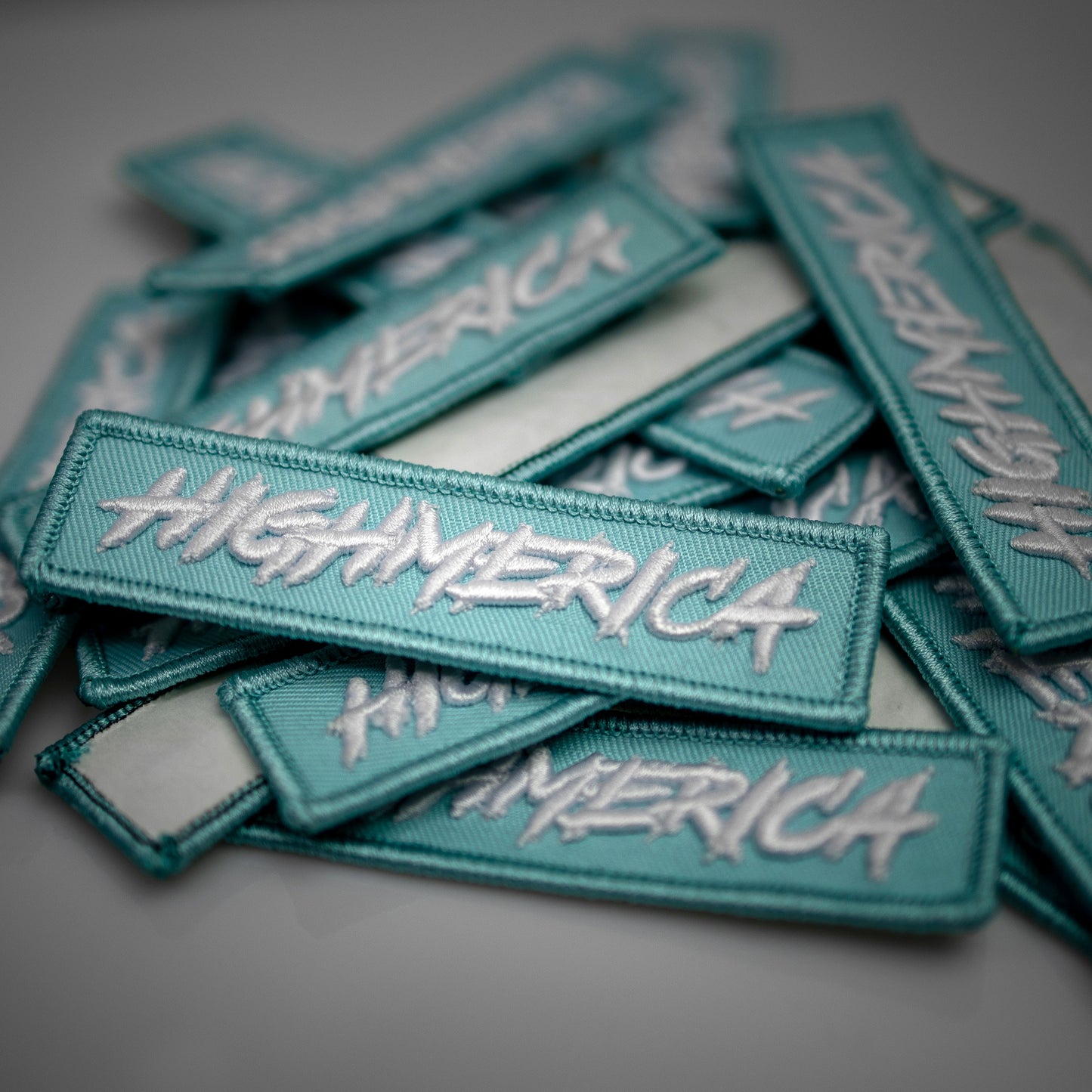 HIGHMERICA Teal patch image 1