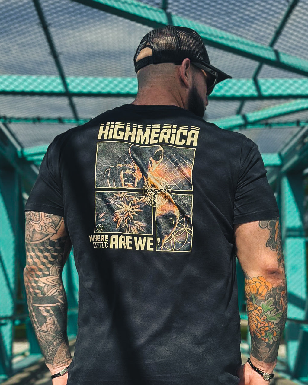 WHERE ARE WE ? Unisex premium shirt