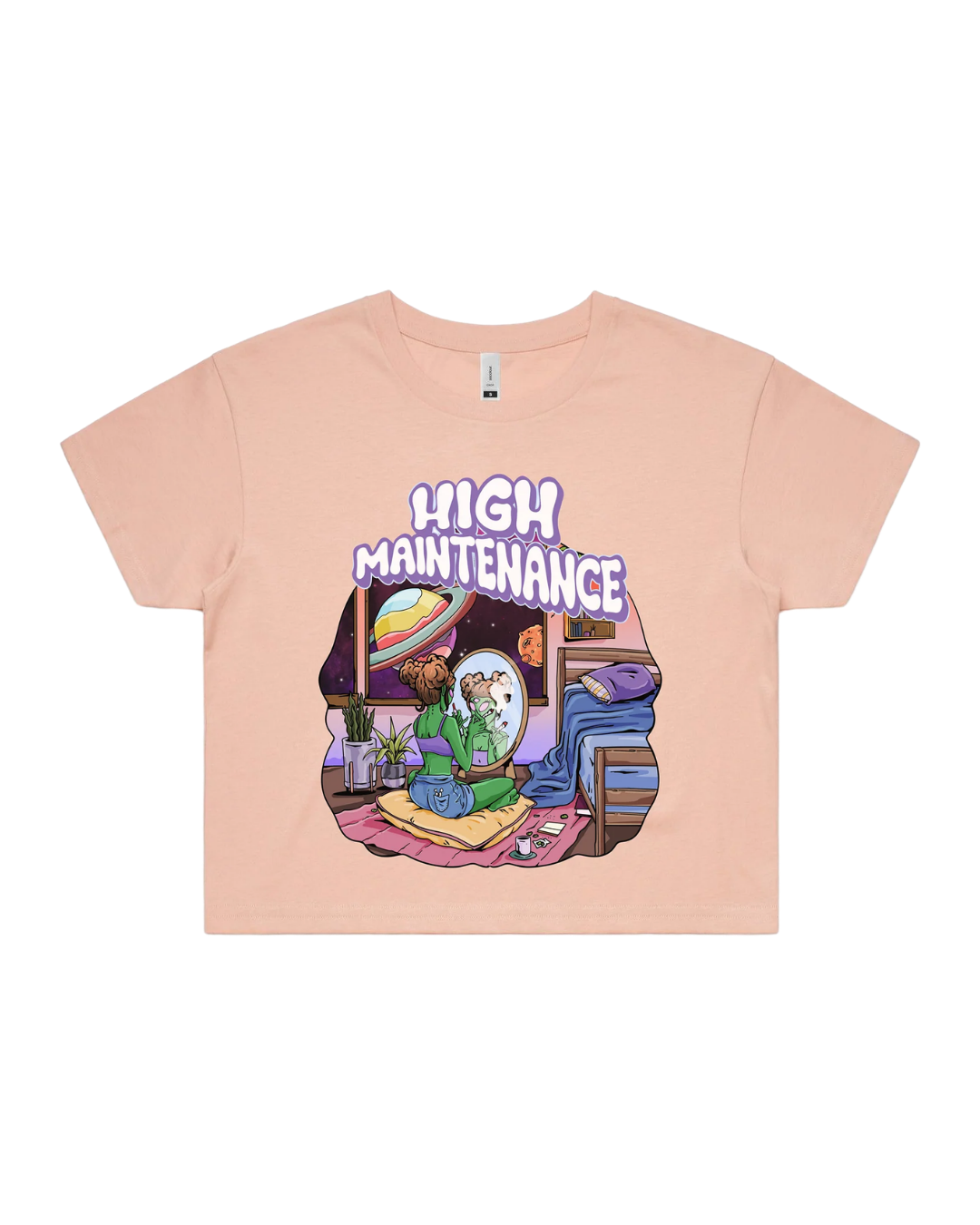 HIGH MAINTENANCE Crop tee