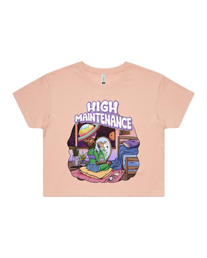 HIGH MAINTENANCE Crop tee
