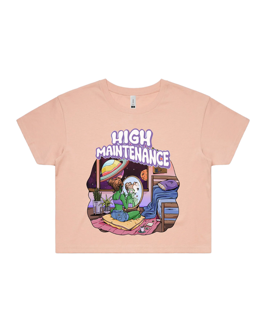 HIGH MAINTENANCE Crop tee
