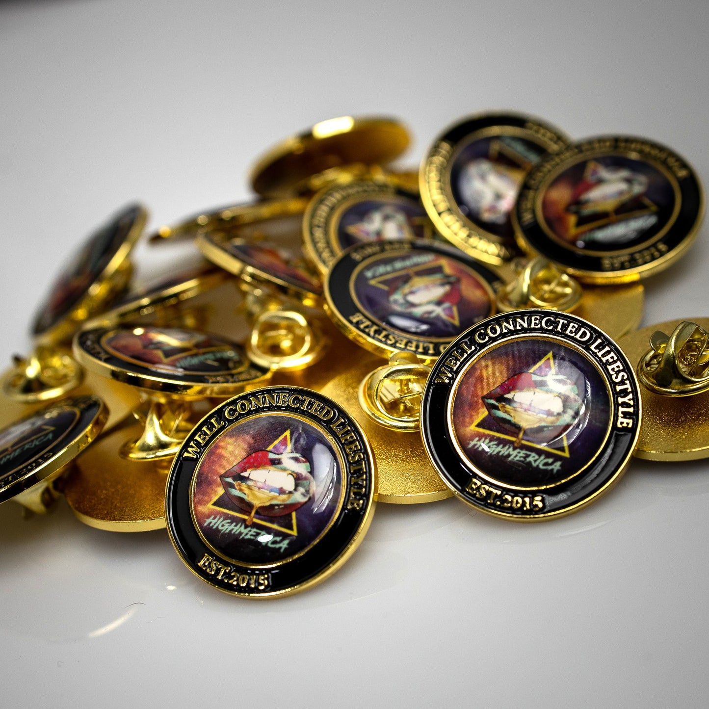 GOLD DRIP Pin image 2