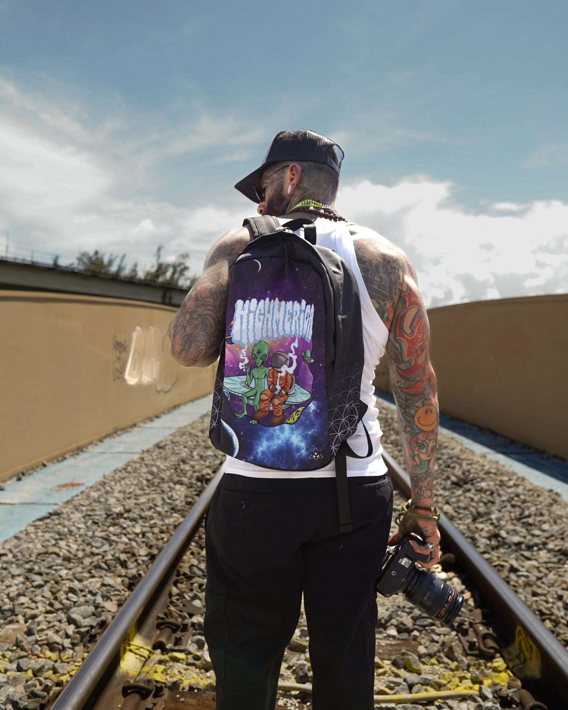 ALIEN ENCOUNTER Backpack