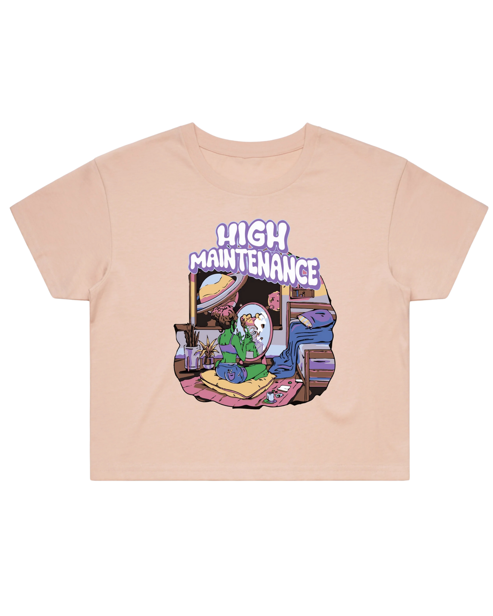 HIGH MAINTENANCE Crop tee