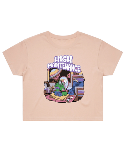 HIGH MAINTENANCE Crop tee