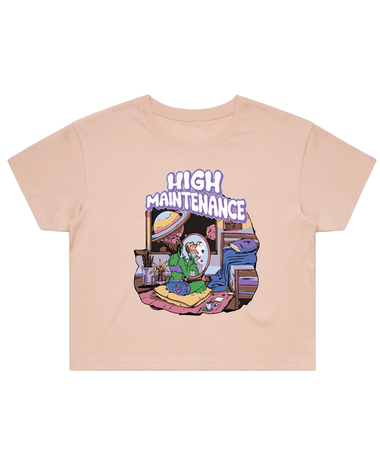 HIGH MAINTENANCE Crop tee