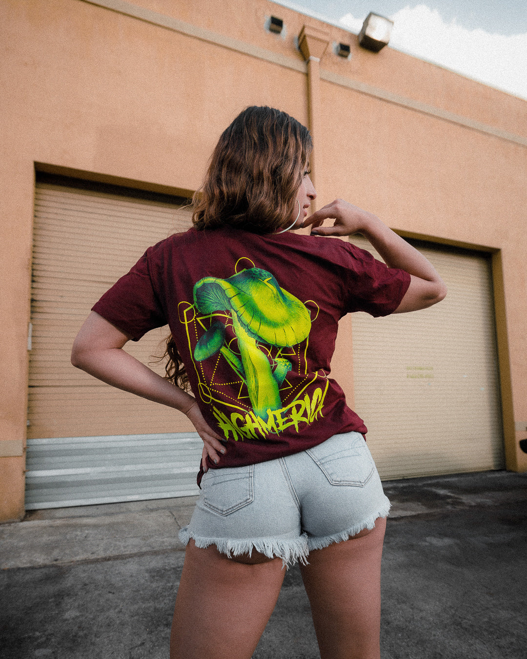SACRED MUSHROOM Unisex premium shirt image 2