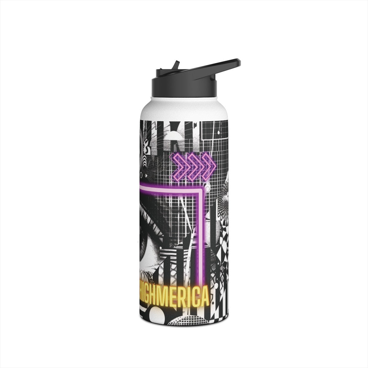 RETRO-ACTIVE EYE Stainless Steel Bottle image 4