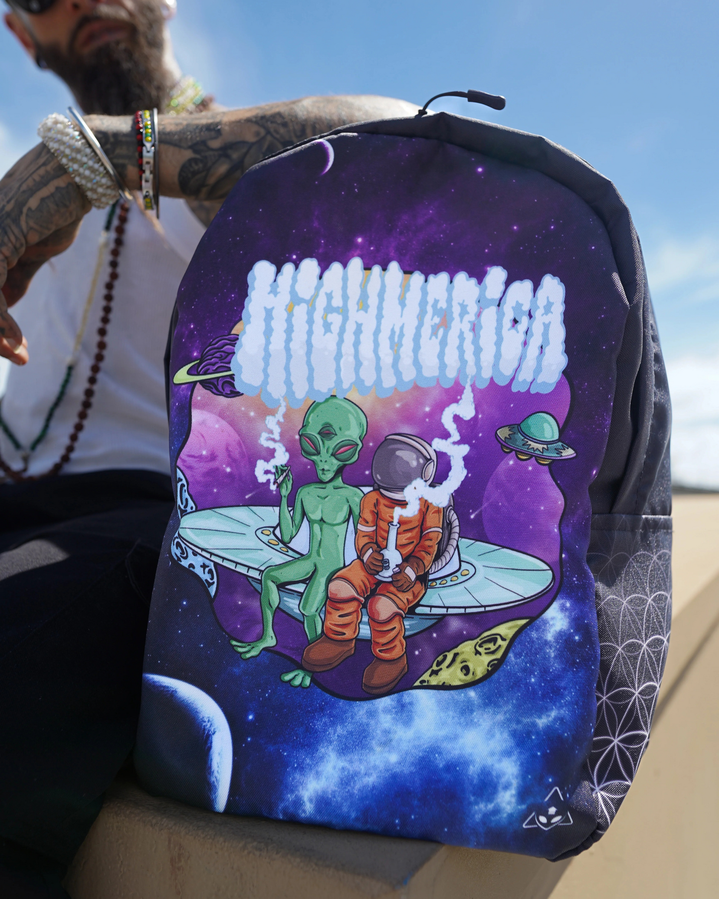 ALIEN ENCOUNTER Backpack