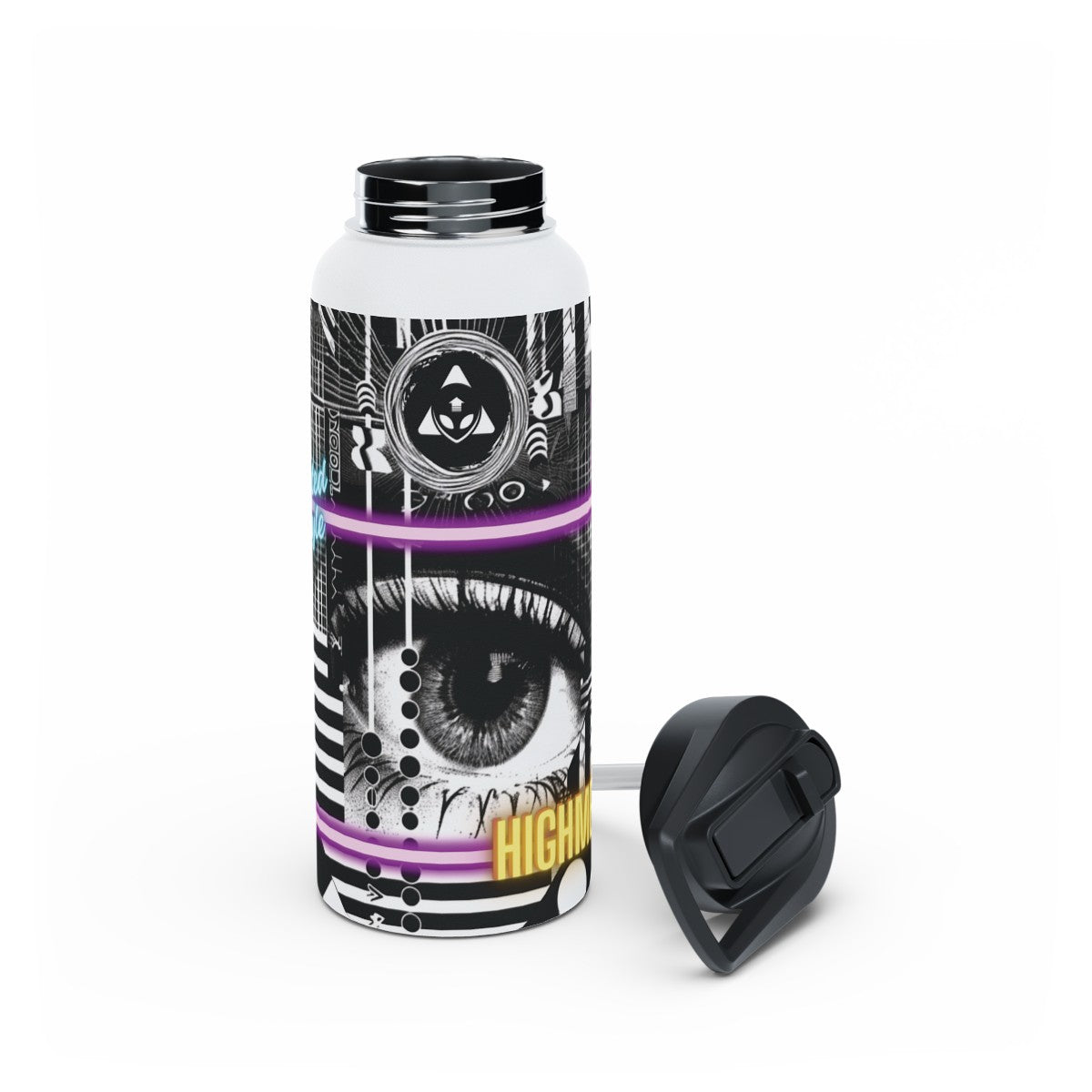 RETRO-ACTIVE EYE Stainless Steel Bottle image 5
