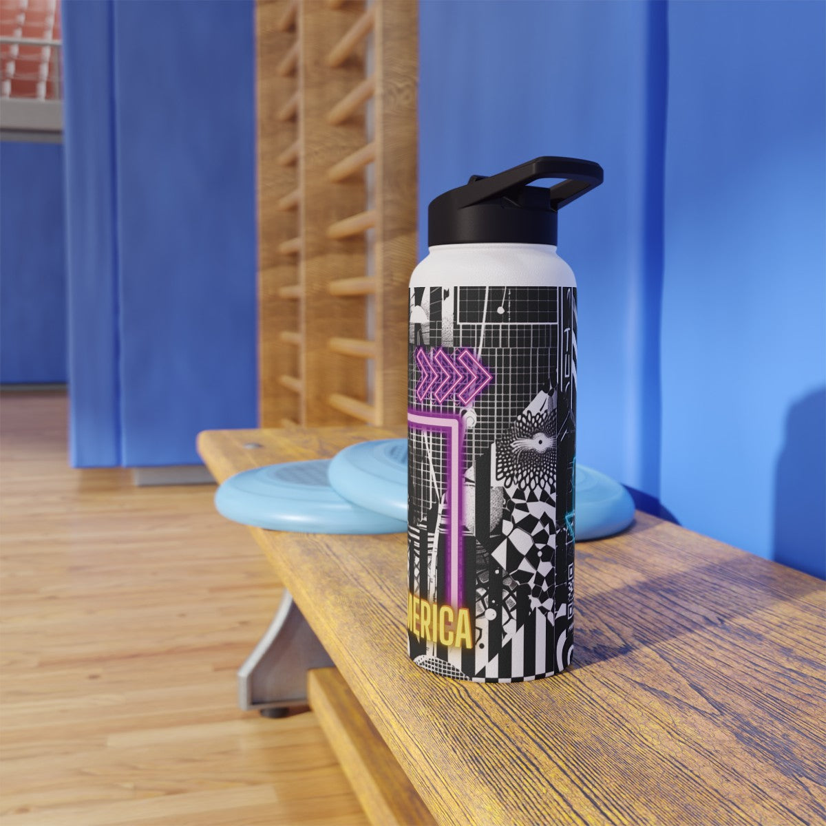 RETRO-ACTIVE EYE Stainless Steel Bottle image 7