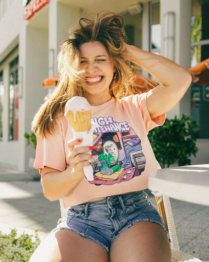 HIGH MAINTENANCE Crop tee