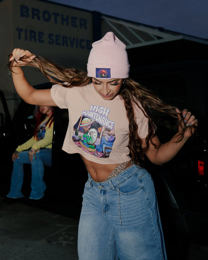 HIGH MAINTENANCE Crop tee